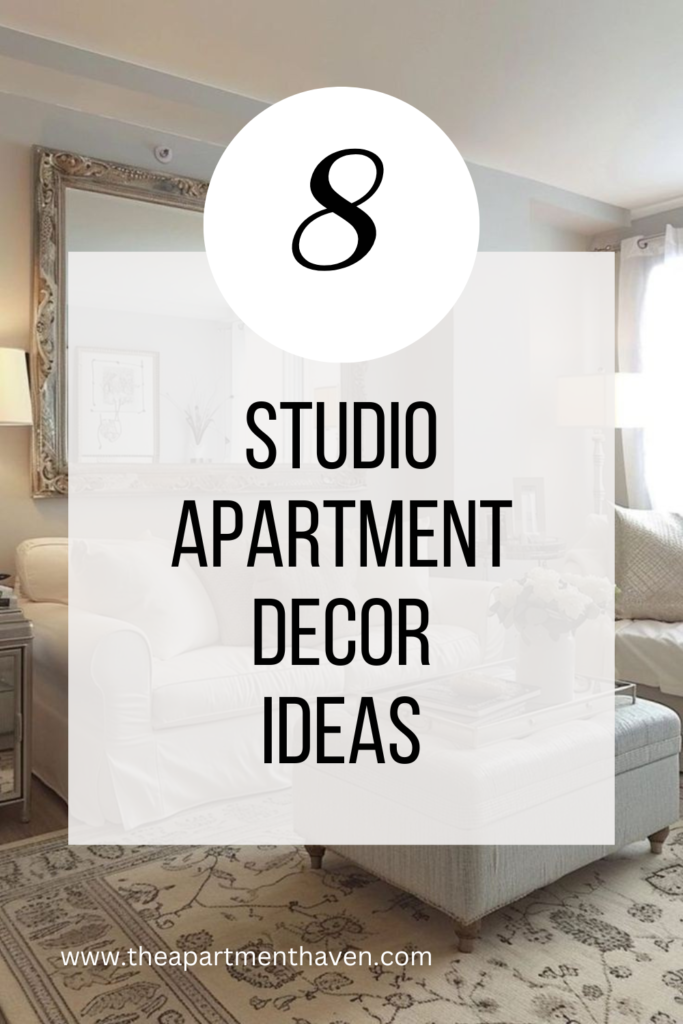 decorate a studio apartment 