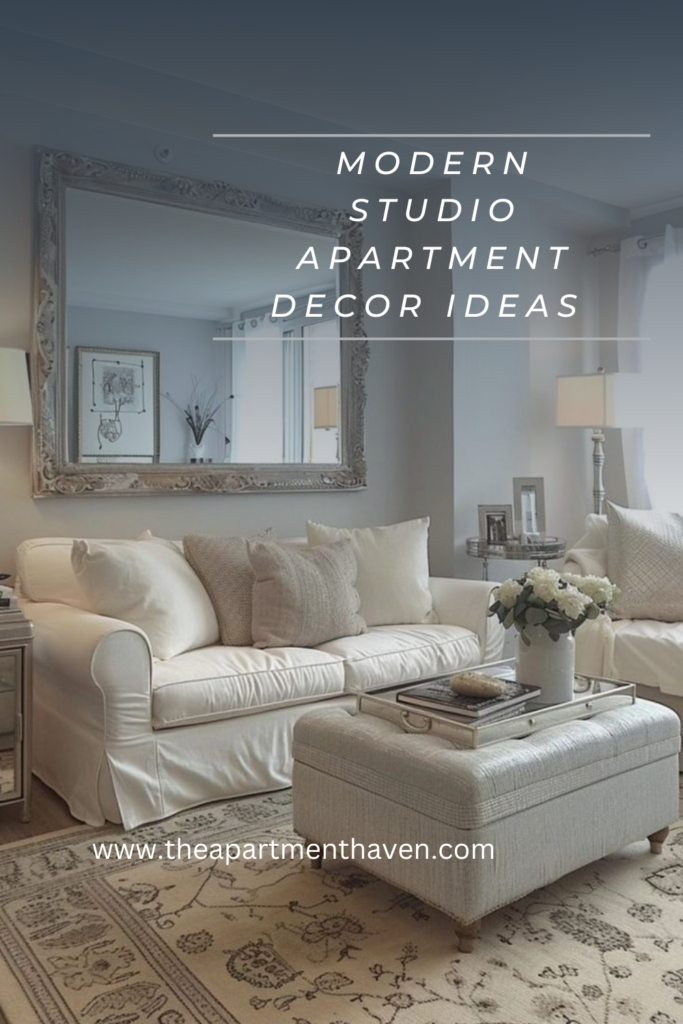 decorate a studio apartment