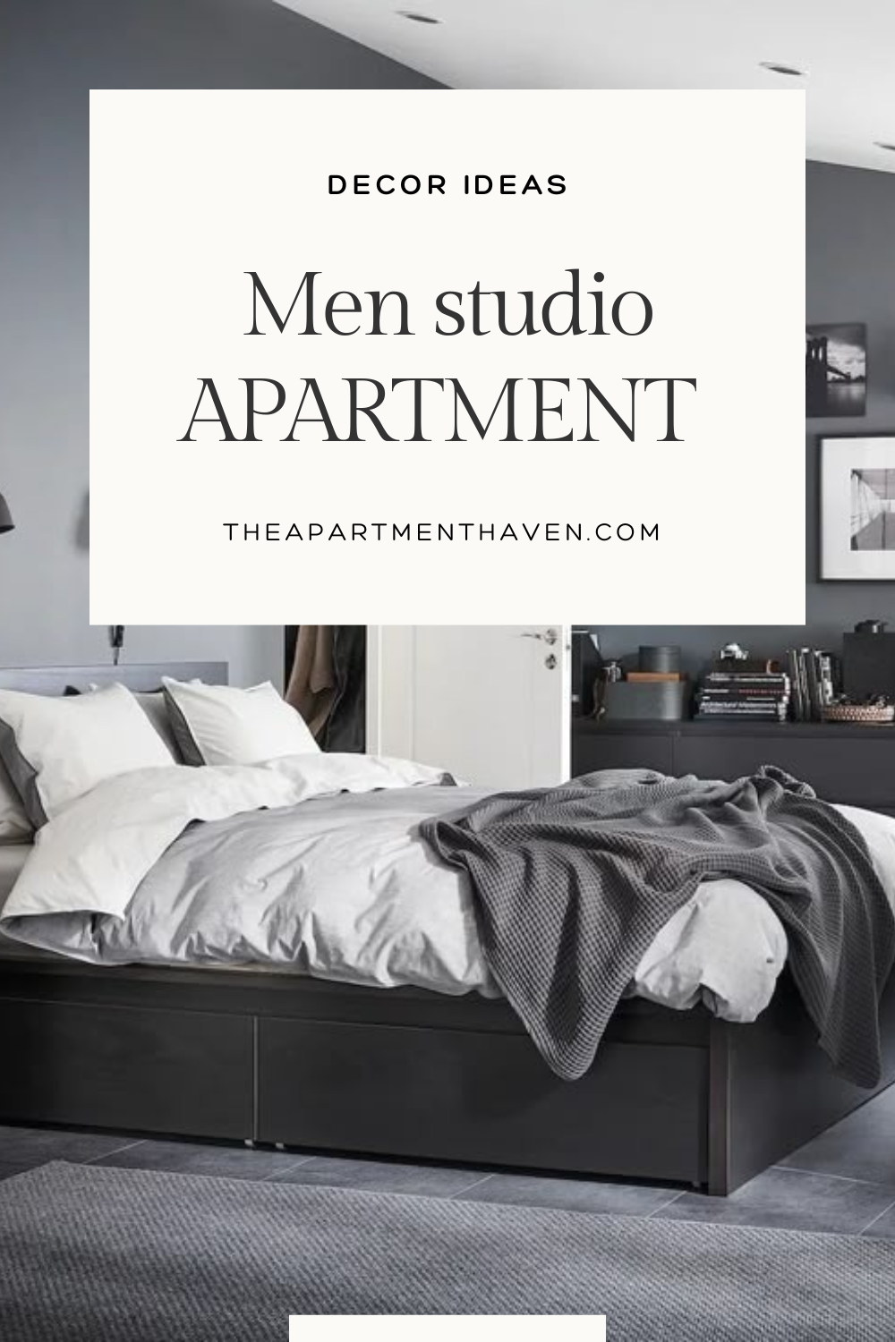 men studio apartment ideas