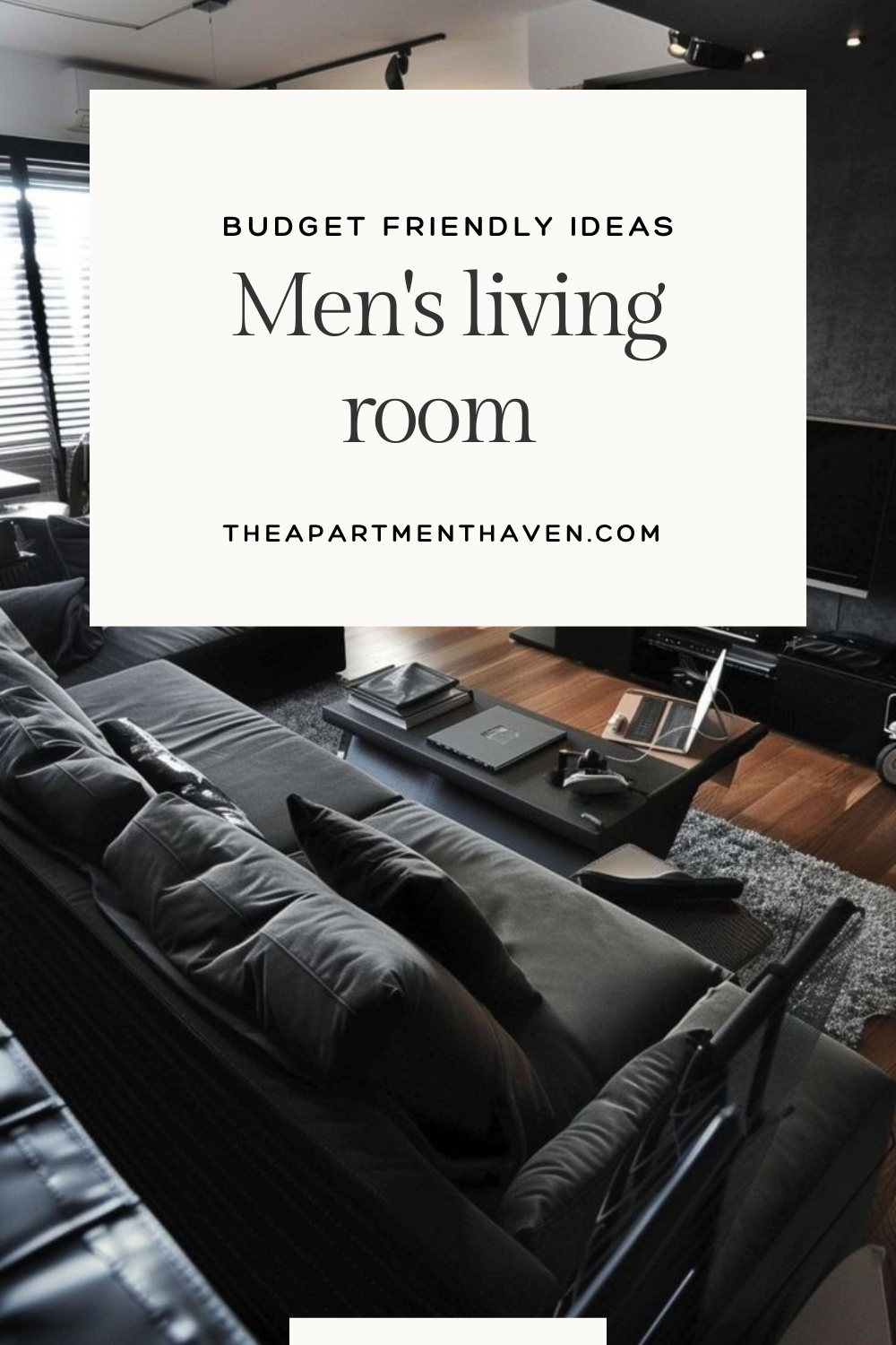 men's studio apartment